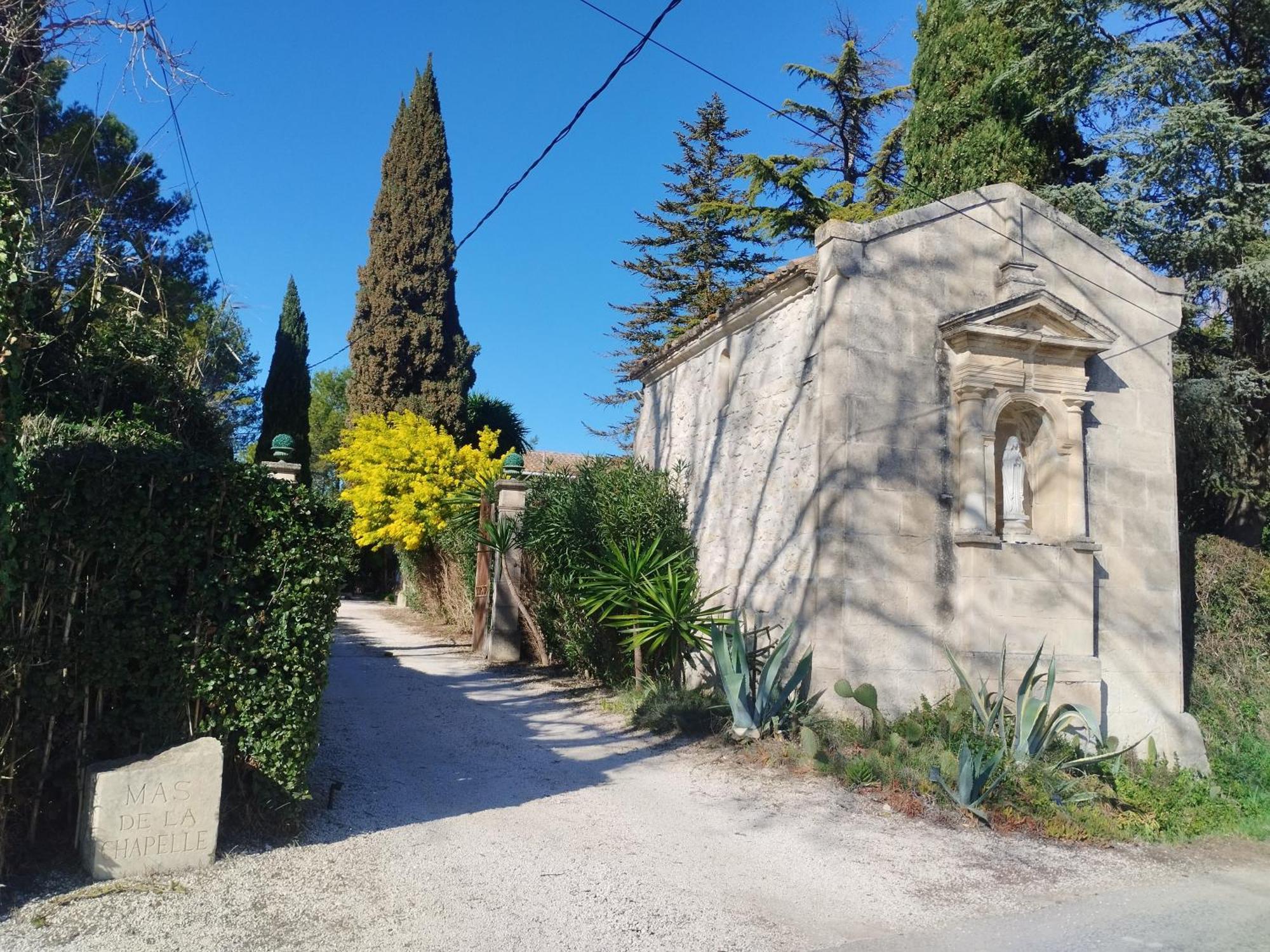 Mas De La Chapelle Sainte-Elisabeth Villa Тараскон Екстериор снимка
